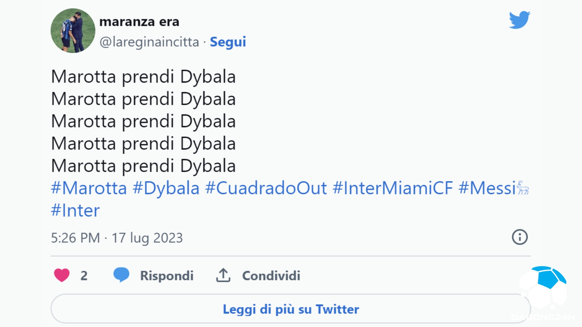 Dybala tới Inter với điều khoản 20 triệu. Cách hoạt động thực sự như thế nào? - 2