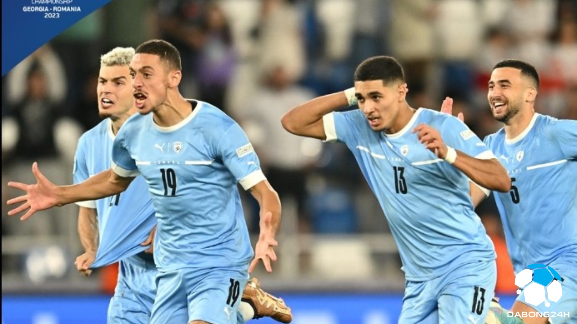 Israel tiếp tục viết tiếp kỳ tích sau World Cup tại U21 châu Âu