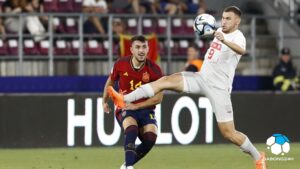 Video U21 Tây Ban Nha - U21 Thụy Sĩ: Thắng may, giành vé vào bán kết (U21 châu Âu) - 1