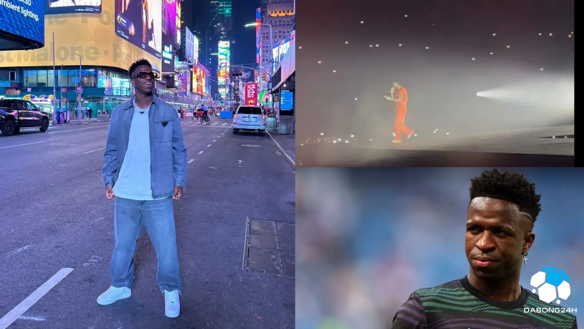 Vinicius Junior yêu thích Drake! Ngôi sao của Real Madrid tới New York để xem buổi biểu diễn