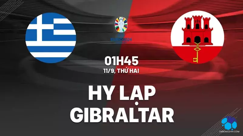 Hy Lạp vs Gibraltar