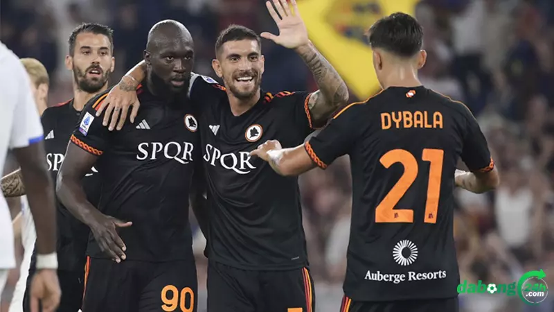 Lukaku, Pellegrini và Dybala hợp sức mang về chiến thắng cho Roma